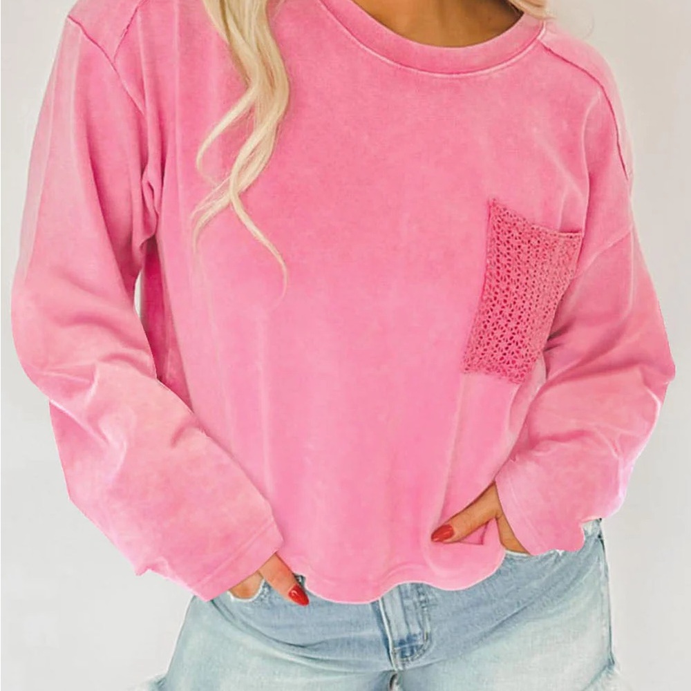 NWT Brand new pink sweater size small